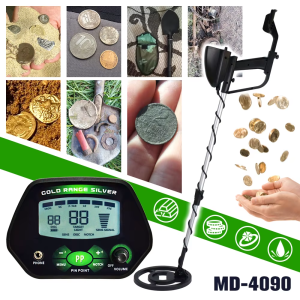 MD-4090 Metal Detector With Memory Function & Adjustable LCD Backlight